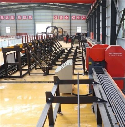 Linha de produção de corte de vergalhão 380V